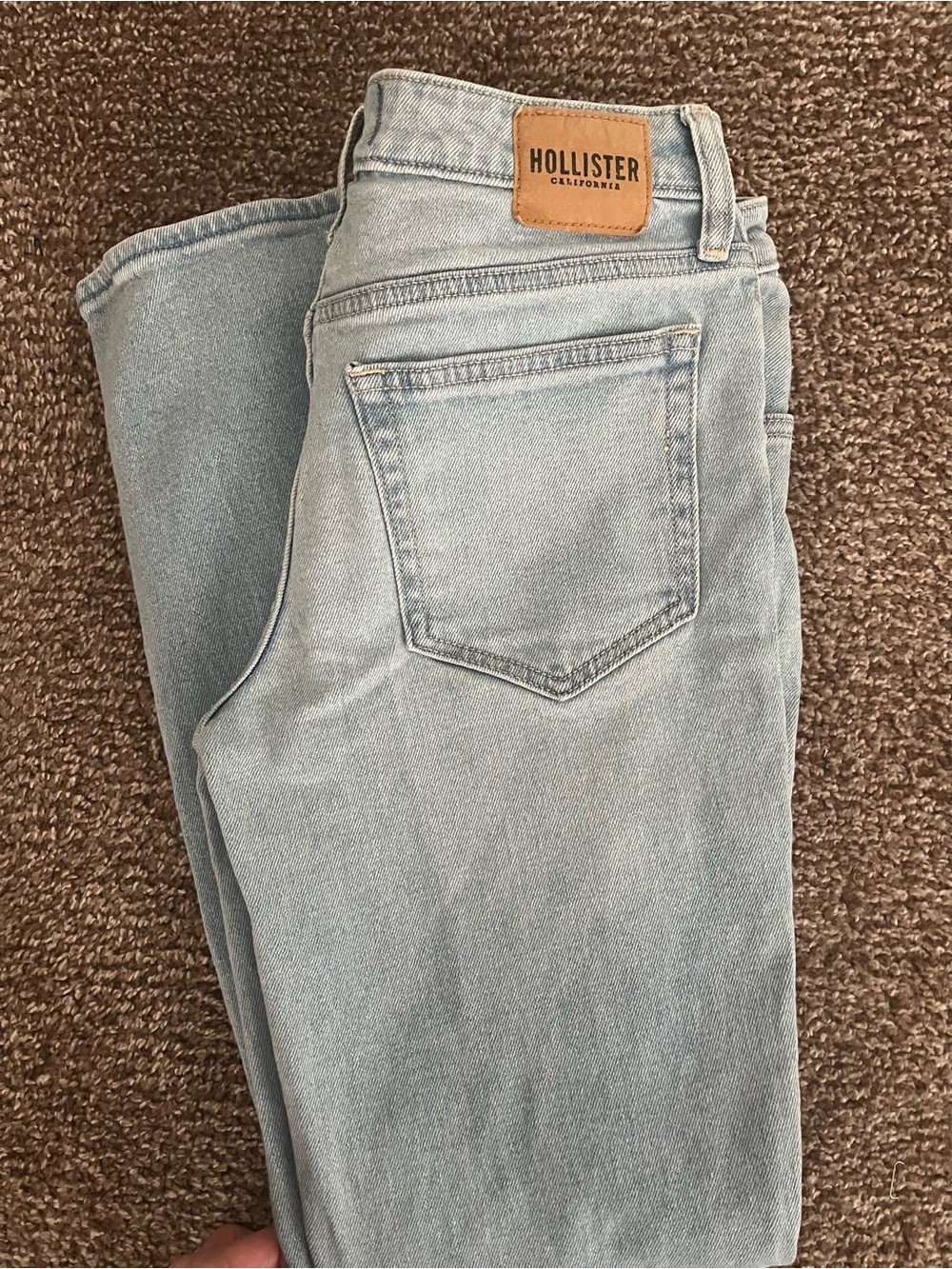Hollister Womens Light Blue Denim Jeans